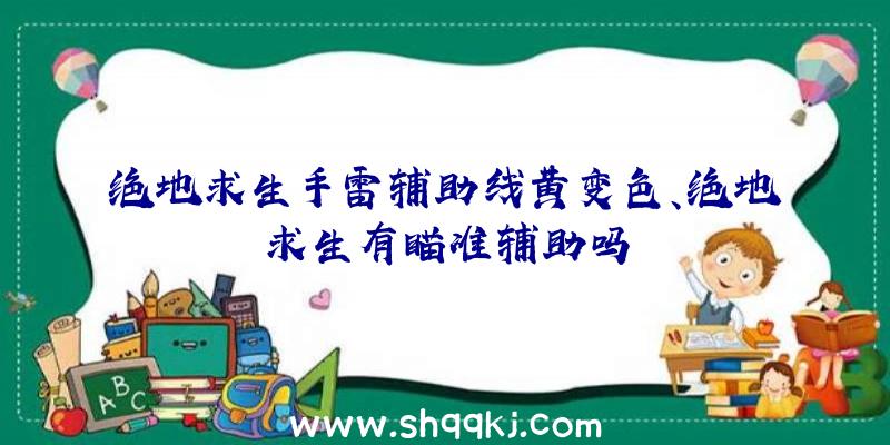 绝地求生手雷辅助线黄变色、绝地求生有瞄准辅助吗