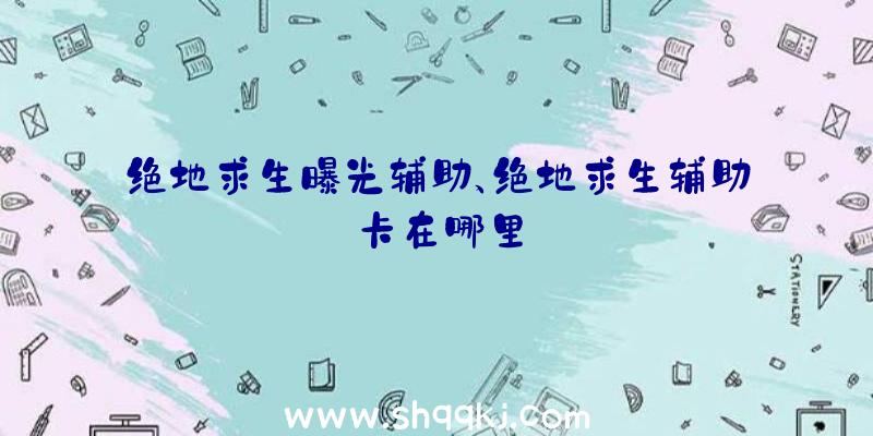 绝地求生曝光辅助、绝地求生辅助卡在哪里