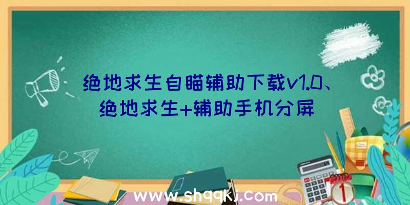 绝地求生自瞄辅助下载v1.0、绝地求生+辅助手机分屏