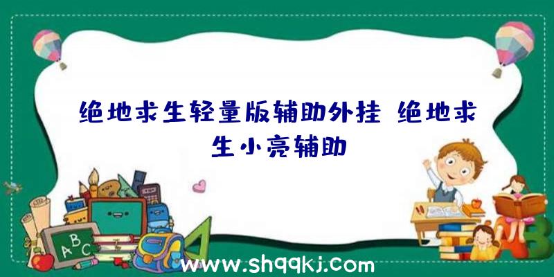 绝地求生轻量版辅助外挂、绝地求生小亮辅助