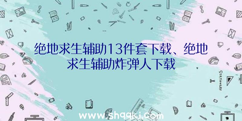 绝地求生辅助13件套下载、绝地求生辅助炸弹人下载