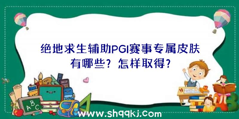 绝地求生辅助PGI赛事专属皮肤有哪些？怎样取得？