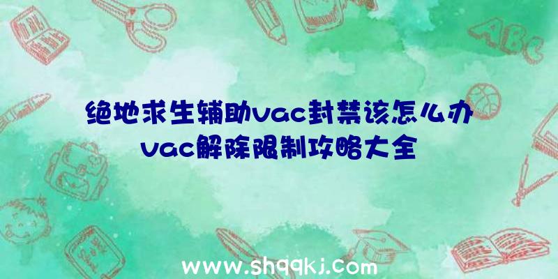 绝地求生辅助vac封禁该怎么办vac解除限制攻略大全