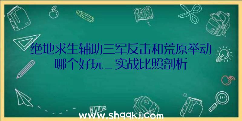 绝地求生辅助三军反击和荒原举动哪个好玩_实战比照剖析