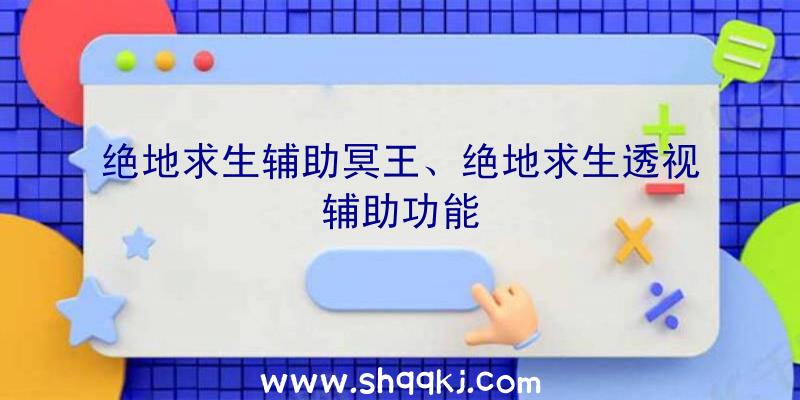 绝地求生辅助冥王、绝地求生透视辅助功能