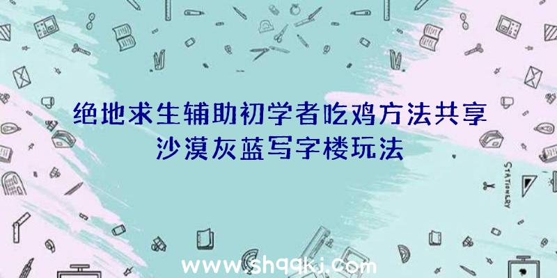 绝地求生辅助初学者吃鸡方法共享沙漠灰蓝写字楼玩法