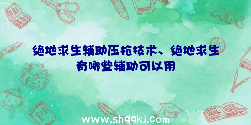 绝地求生辅助压枪技术、绝地求生有哪些辅助可以用