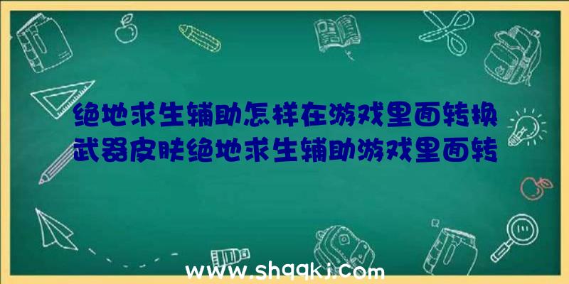 绝地求生辅助怎样在游戏里面转换武器皮肤绝地求生辅助游戏里面转换武器装备皮