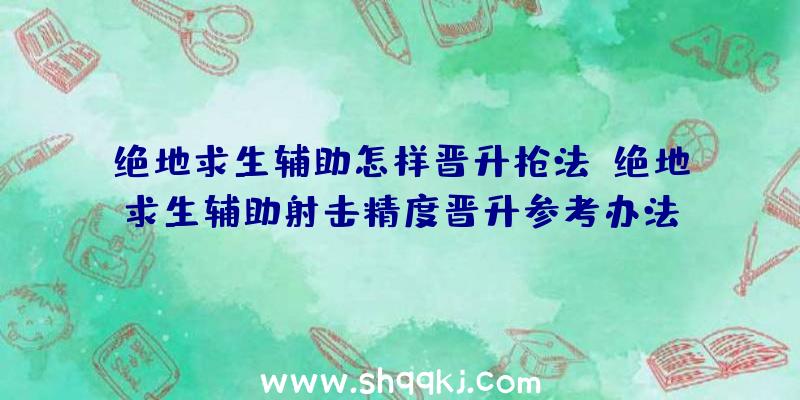 绝地求生辅助怎样晋升枪法_绝地求生辅助射击精度晋升参考办法