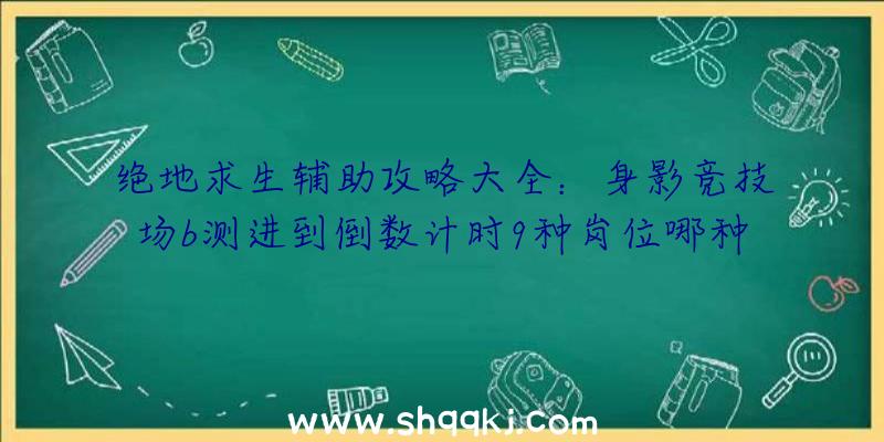 绝地求生辅助攻略大全：身影竞技场b测进到倒数计时9种岗位哪种就是你最青睐的？