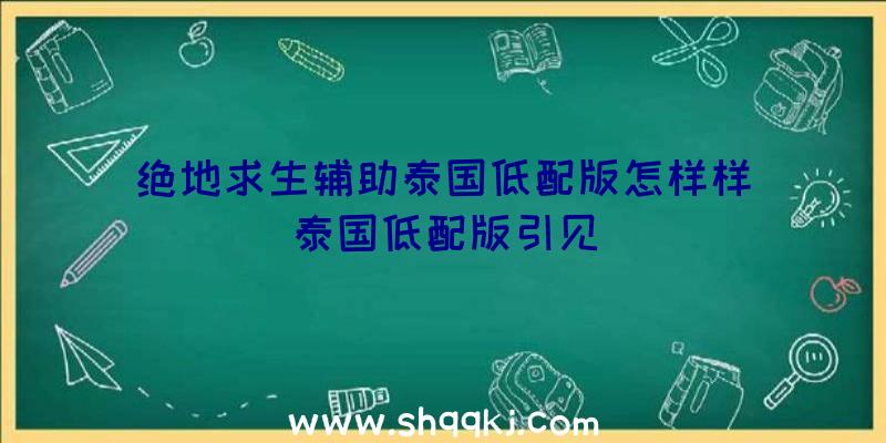 绝地求生辅助泰国低配版怎样样_泰国低配版引见