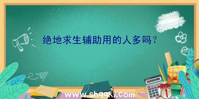 绝地求生辅助用的人多吗？