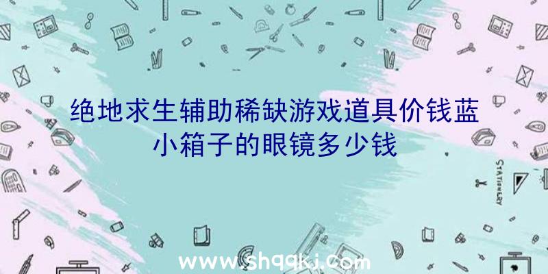 绝地求生辅助稀缺游戏道具价钱蓝小箱子的眼镜多少钱