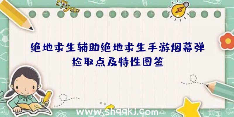 绝地求生辅助绝地求生手游烟幕弹捡取点及特性图签