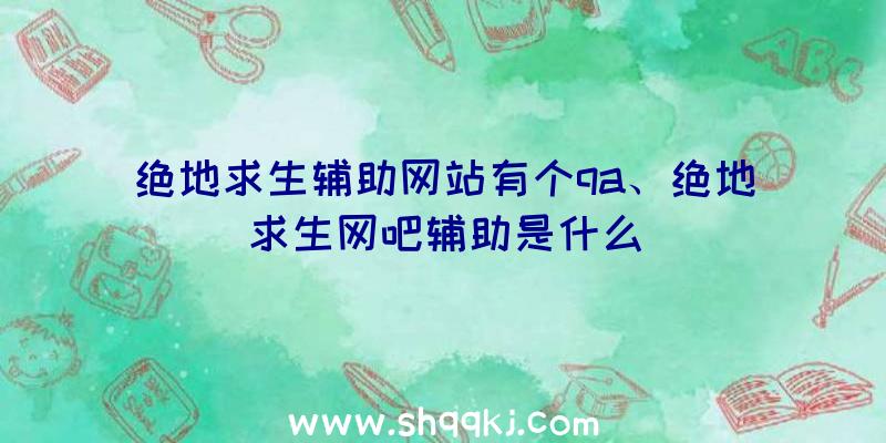 绝地求生辅助网站有个qa、绝地求生网吧辅助是什么