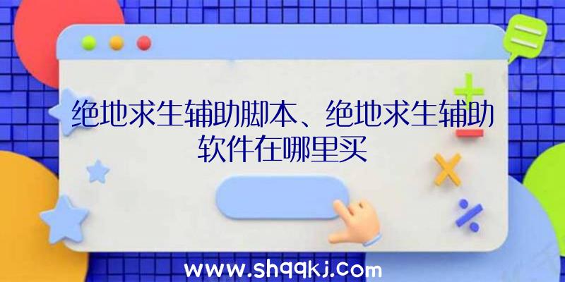 绝地求生辅助脚本、绝地求生辅助软件在哪里买