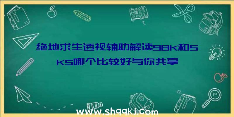 绝地求生透视辅助解读98K和SKS哪个比较好与你共享