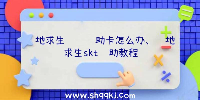 绝地求生飞鹰辅助卡怎么办、绝地求生skt辅助教程