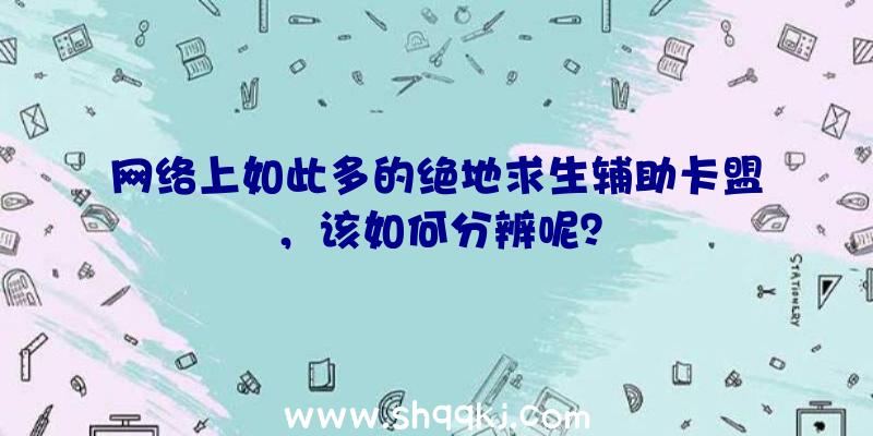 网络上如此多的绝地求生辅助卡盟，该如何分辨呢？